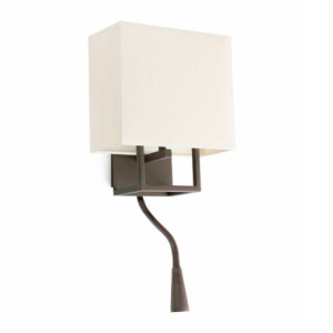VESPER BROWN WALL LAMP WITH...